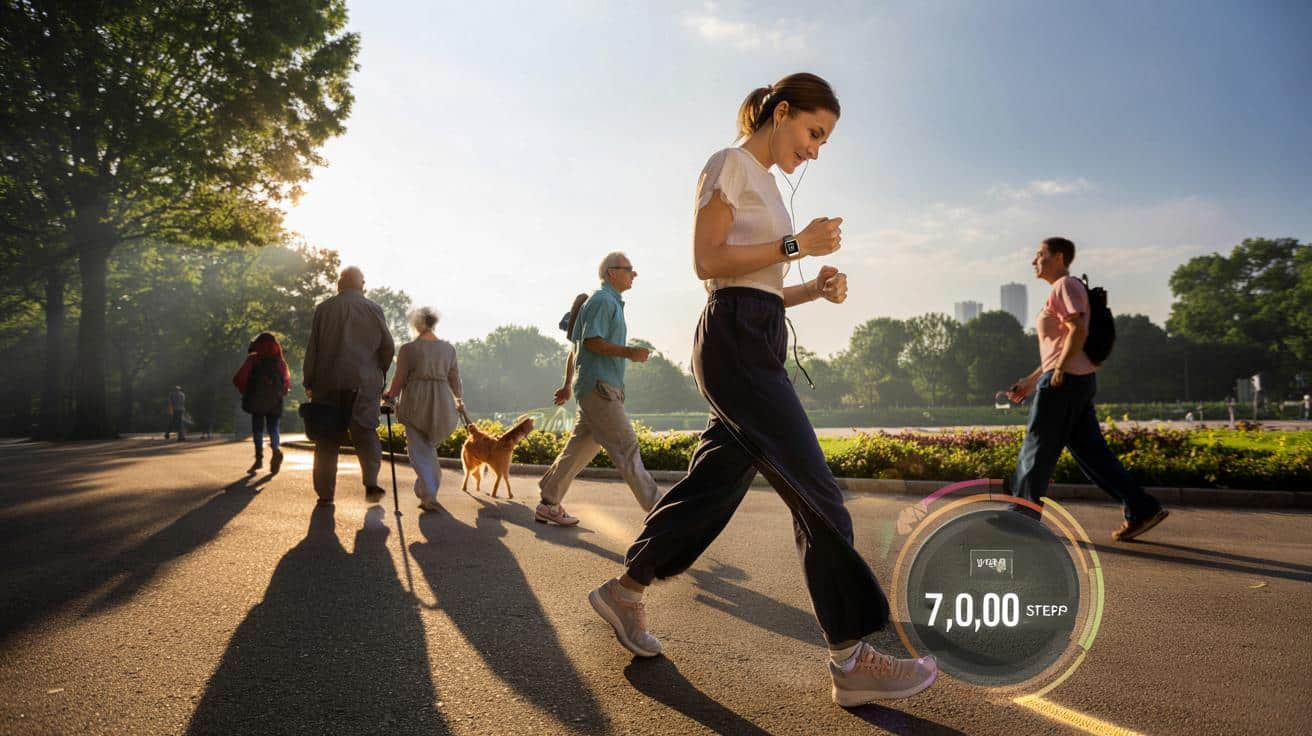 10 000 kroków to mit? Naukowcy wskazują nową, realną normę