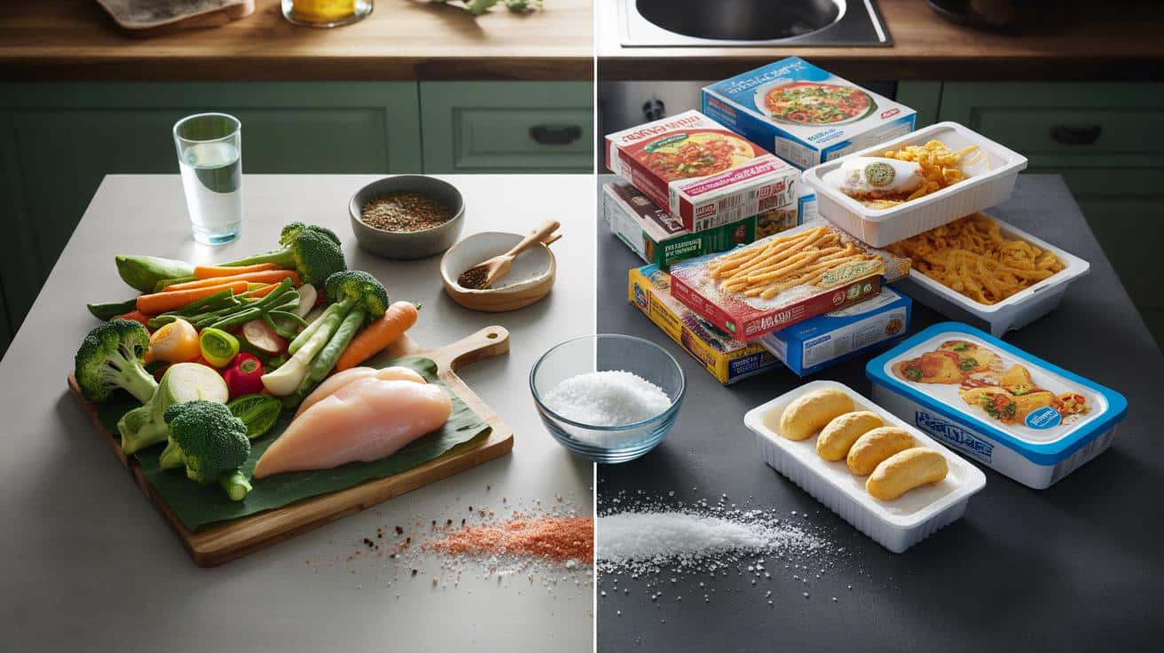 Dlaczego niektóre mrożone produkty z supermarketu mogą zawierać więcej soli niż ich świeże odpowiedniki