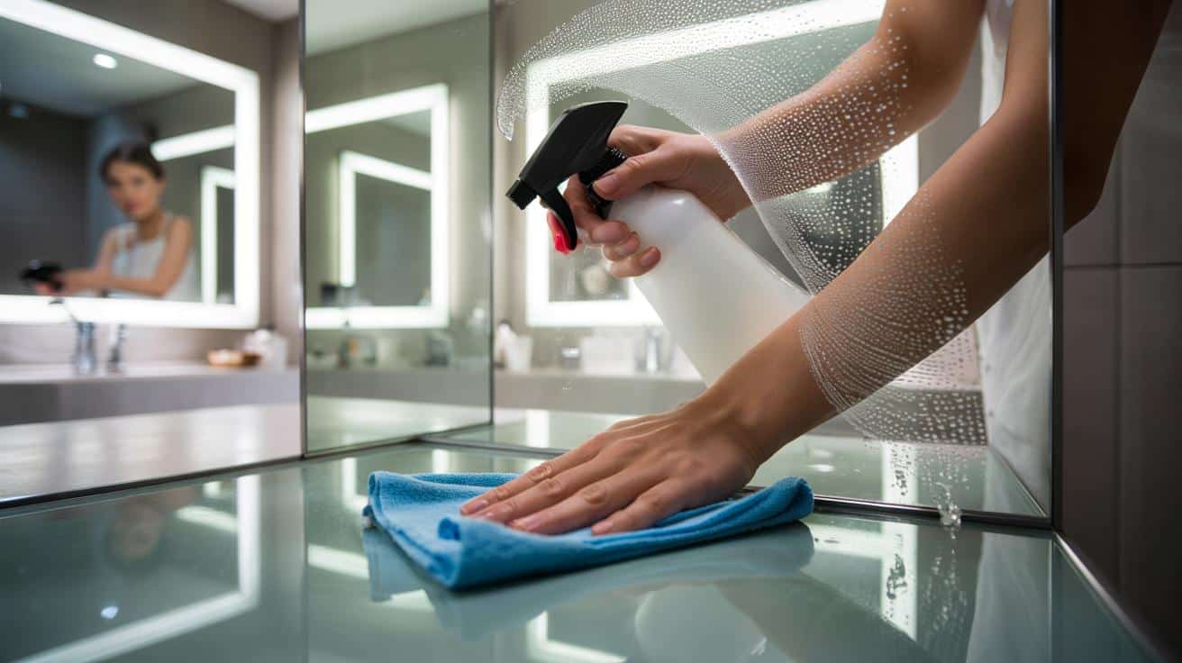 Prosty trik stosowany przez profesjonalne sprzątaczki, dzięki któremu lustra pozostają idealnie czyste bez smug