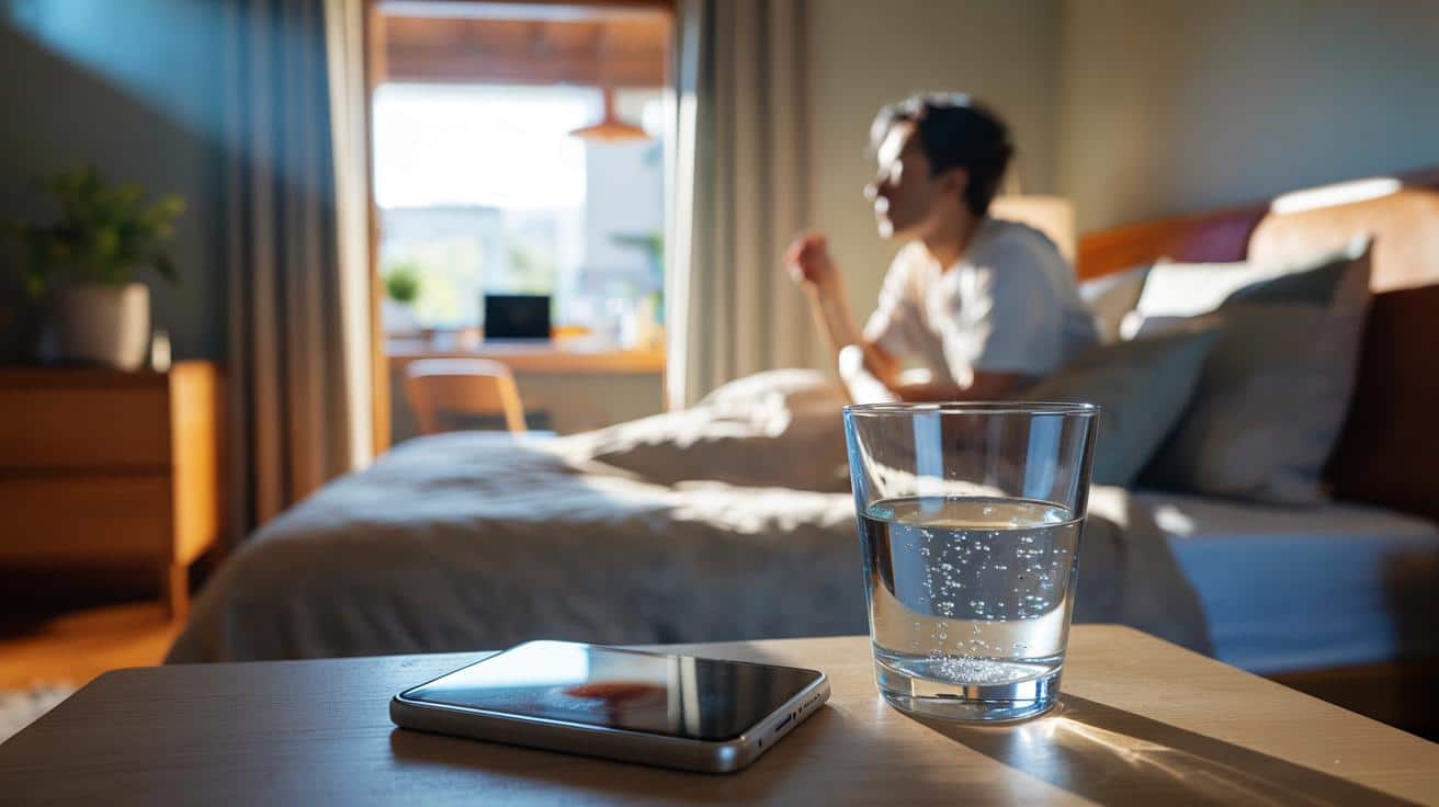 Co dzieje się z poziomem energii w ciągu dnia, gdy zaczynasz pić szklankę wody zaraz po przebudzeniu