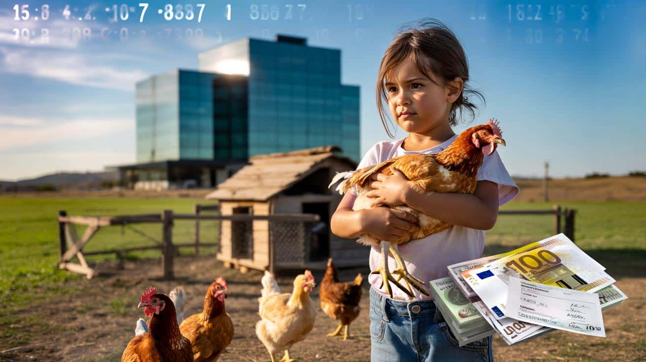 10-latka zarobiła fortunę na kurach. Bank zablokował jej pieniądze