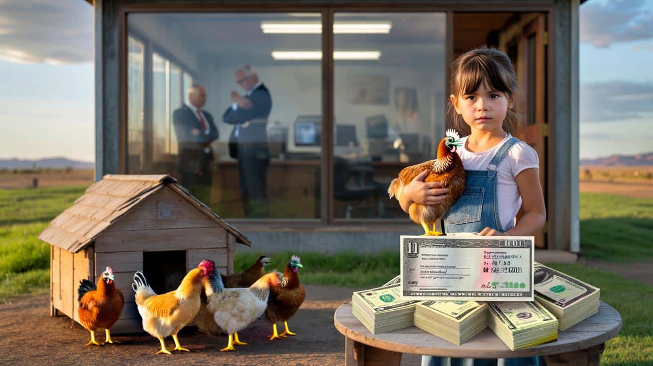 10-latka zarobiła fortunę na kurach. Bank zatrzymał jej pieniądze