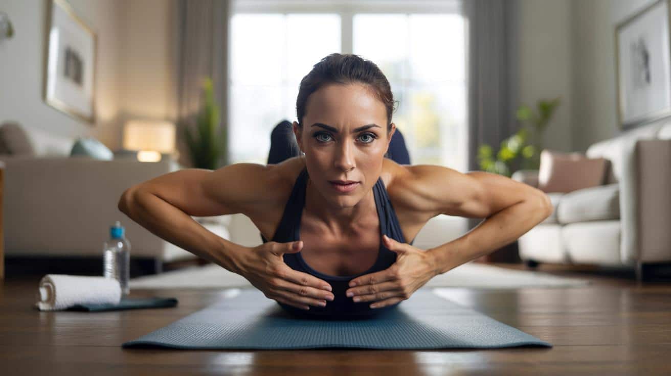 10-minutowy domowy trening na dół brzucha, który naprawdę czuć