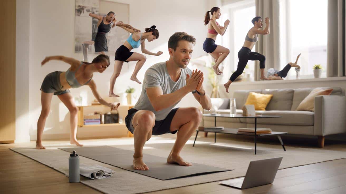 10 prostych ćwiczeń w domu, które odmienią twoją formę w 30 dni