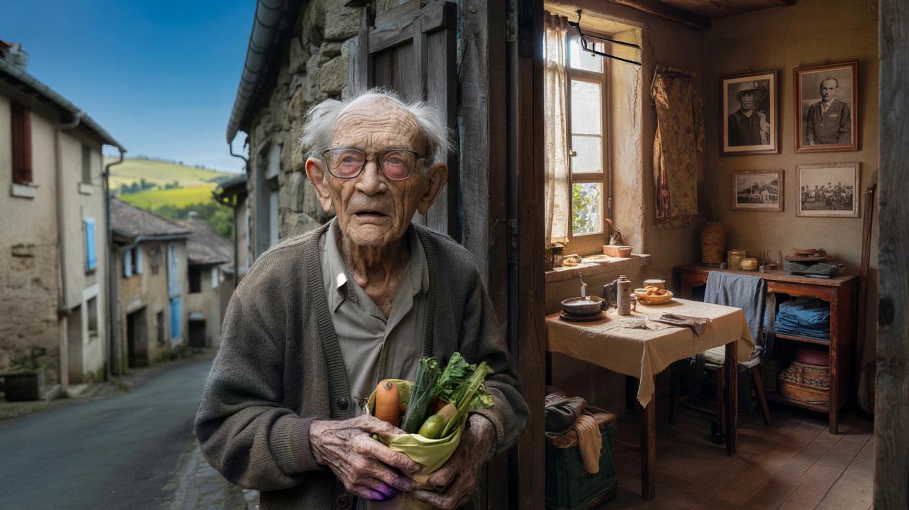 104-latek z prowincji wciąż mieszka sam. Jak to możliwe?