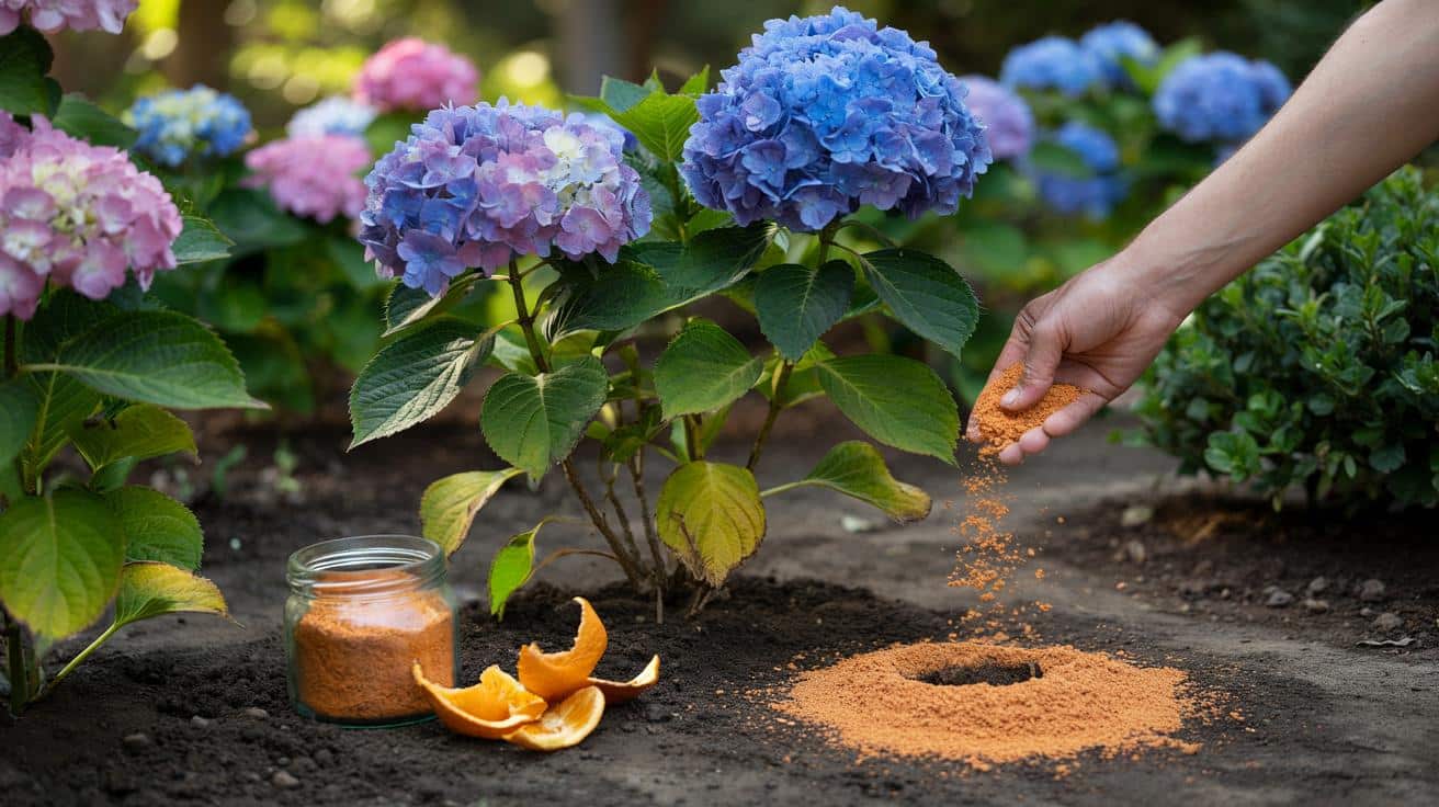 Hortensje będą zdrowsze i bardziej efektowne, jeśli rozsypiesz na ich ziemi ten naturalny składnik
