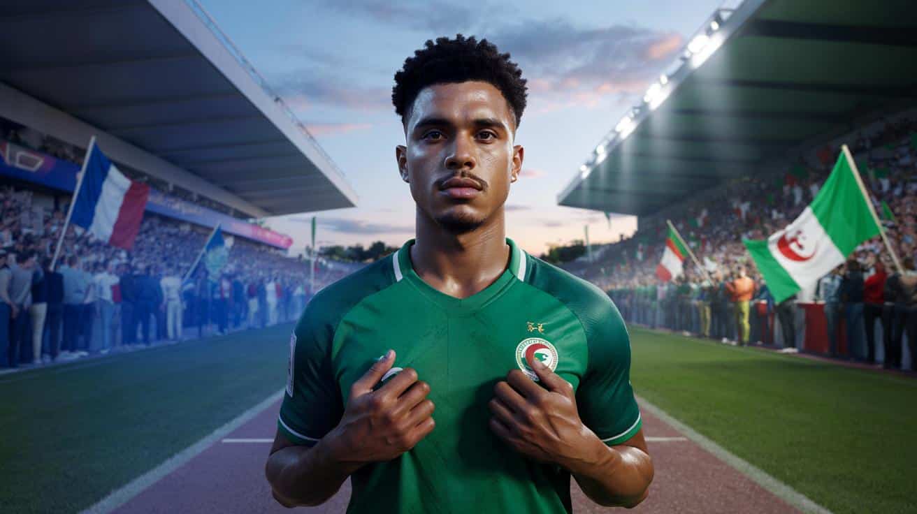 Kapitan młodych „Bleus” oficjalnie wybiera Algierię