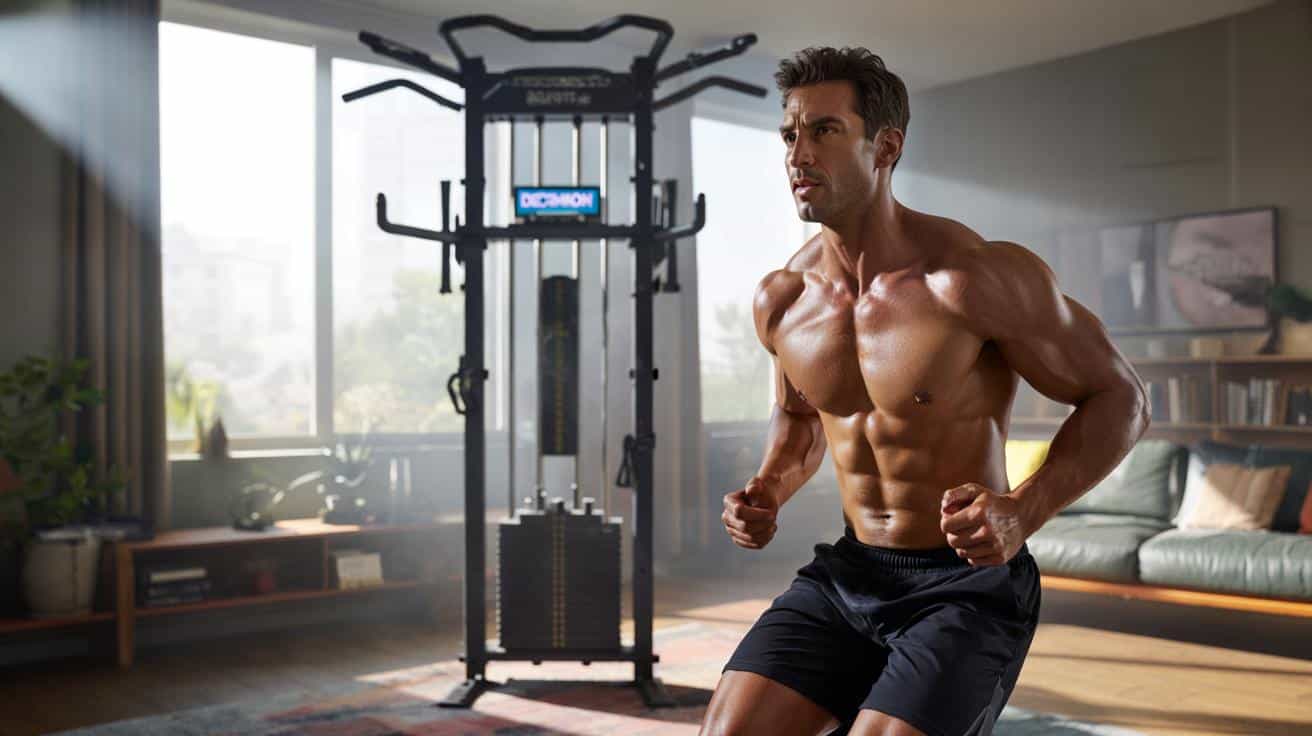 Żegnaj, tłuszczu na brzuchu. To urządzenie z Decathlonu wyrzeźbi twoje mięśnie w salonie