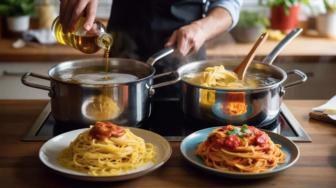 Ten błąd podczas gotowania makaronu sprawia, że zawiera więcej kalorii niż powinien