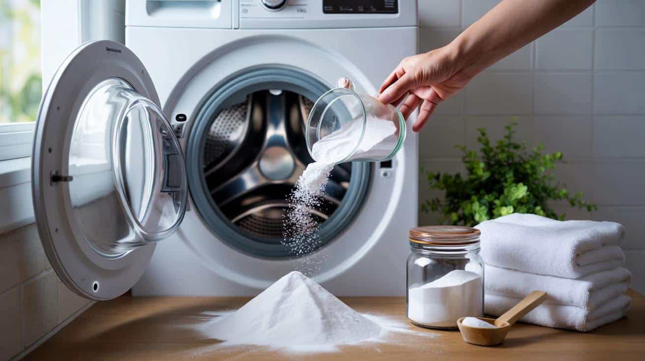 Ten prosty trik z sodą oczyszczoną sprawia, że pralka przestaje pachnieć stęchlizną w 20 minut – serwisanci mówią, że prawie nikt o tym nie wie