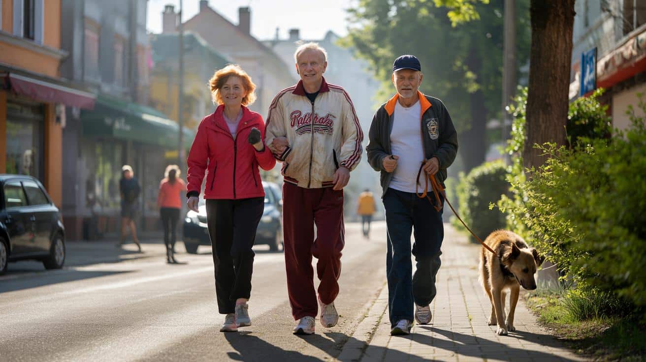 Dlaczego coraz więcej osób po 50 roku życia zaczyna dzień od krótkiego spaceru – badania pokazują zaskakujące efekty