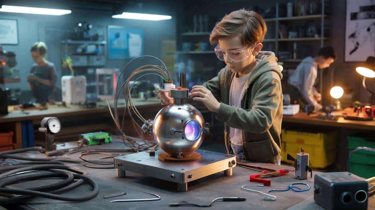 12-latek z Teksasu zbudował reaktor fuzyjny i może pobić rekord świata