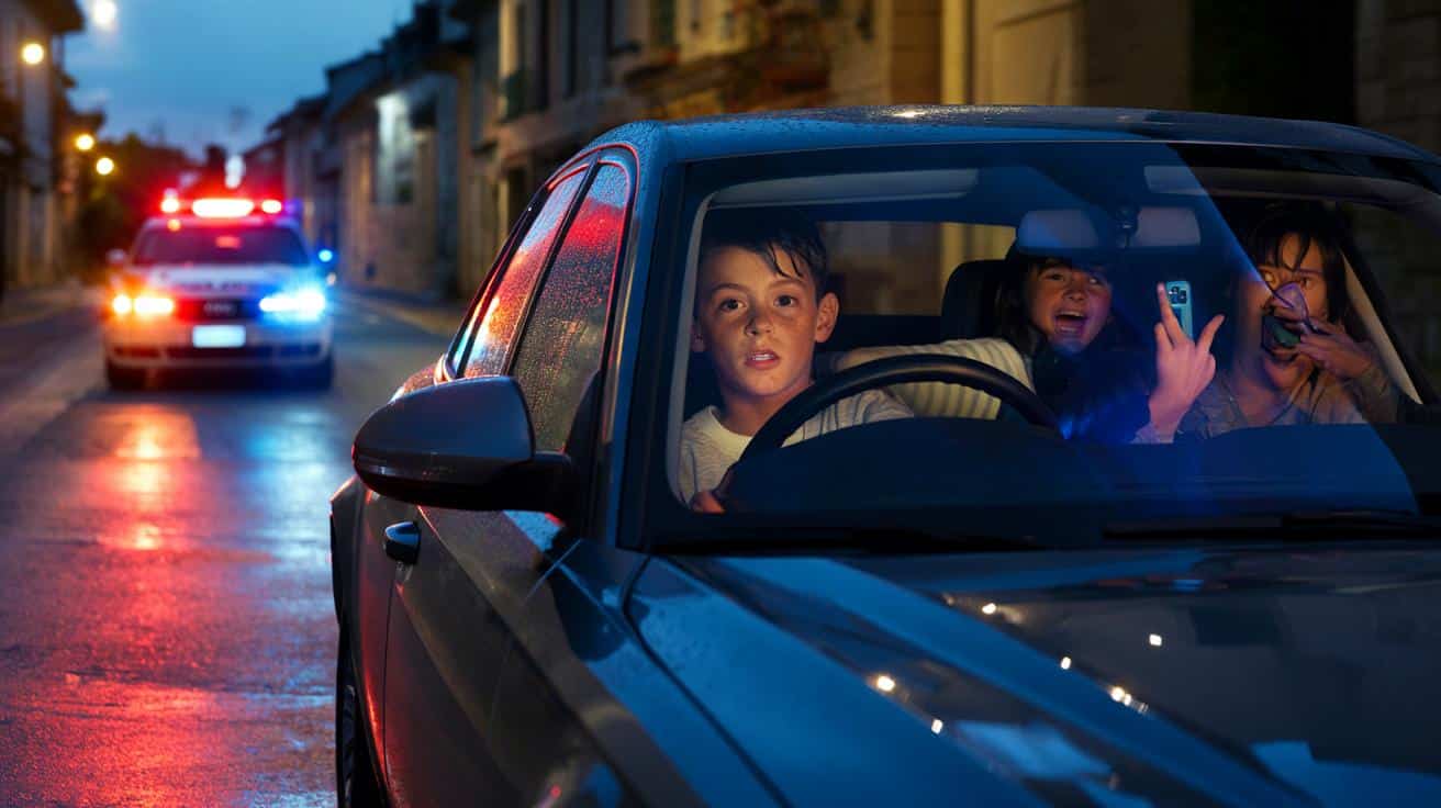 12-latek za kierownicą Audi ucieka przed patrolem. Nagrywa wszystko na Snapchat