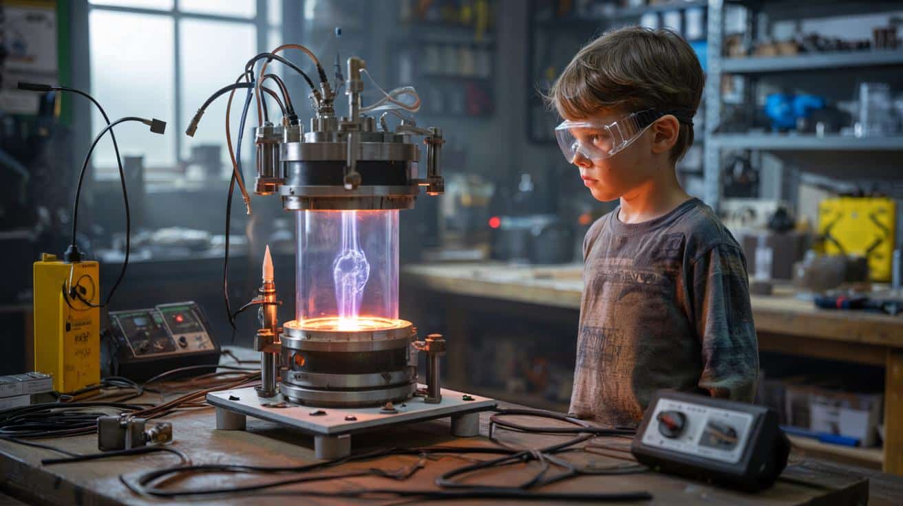 12‑latek zbudował własny reaktor fuzyjny i może pobić rekord świata