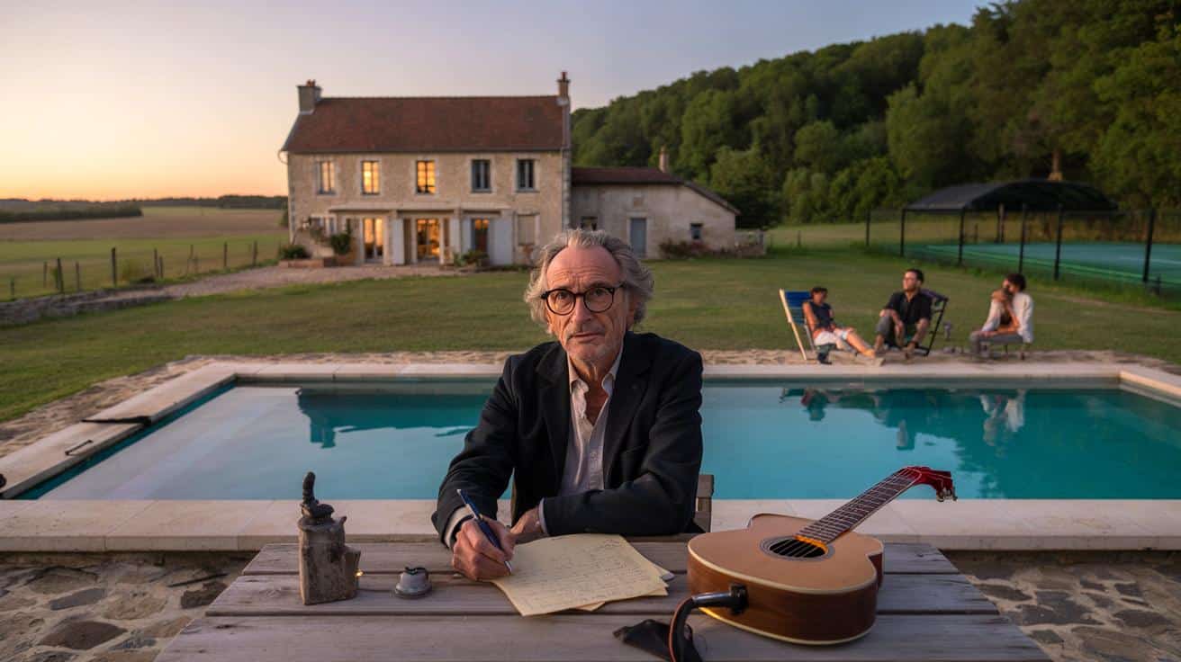 Pierre Perret: jego dawne mieszkanie kilka kilometrów od Paryża