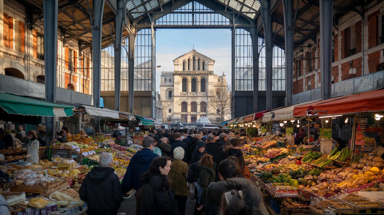 Największy kryty targ w Île-de-France ukryty 15 minut od Paryża: historyczne miejsce, które trzeba zobaczyć