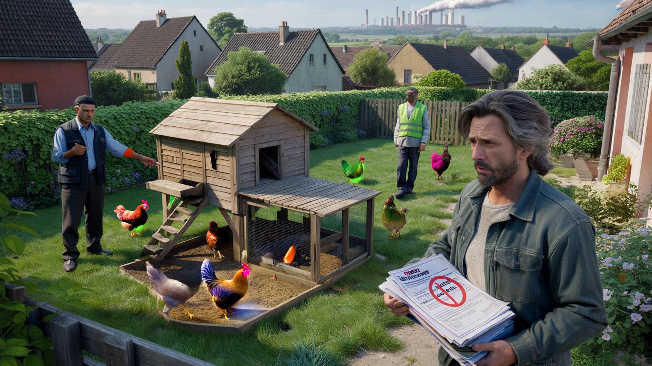 Wysoka grzywna dla Francuzów, którzy mają kurnik w ogrodzie i nie przestrzegają mało znanej zasady