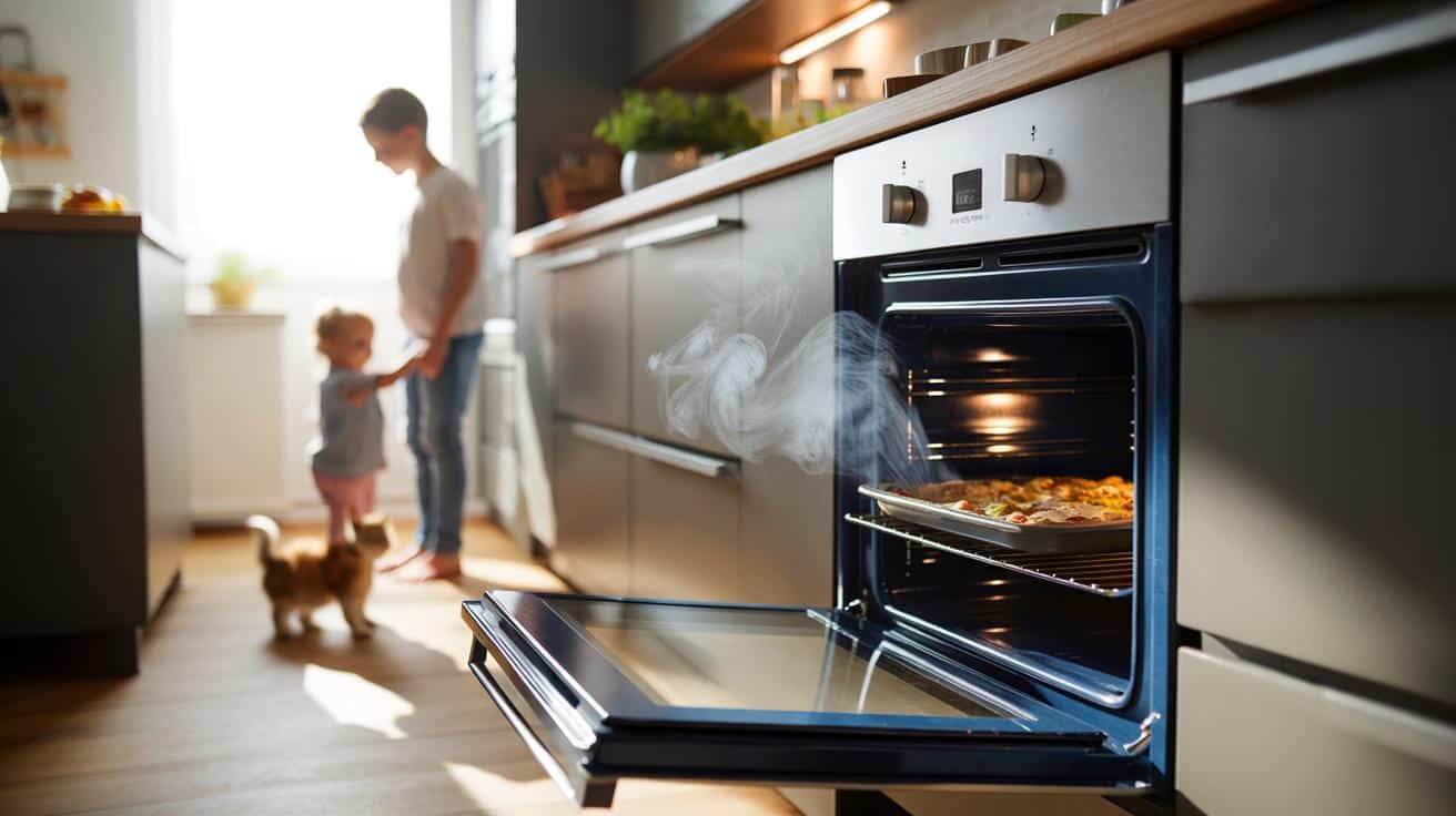 Czy trzeba zostawiać drzwi piekarnika otwarte, gdy stygnie?