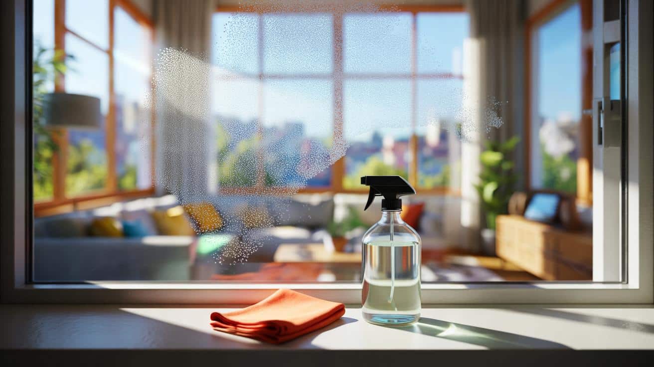 Ten prosty trik z octem sprawia, że szyby w domu pozostają czyste znacznie dłużej