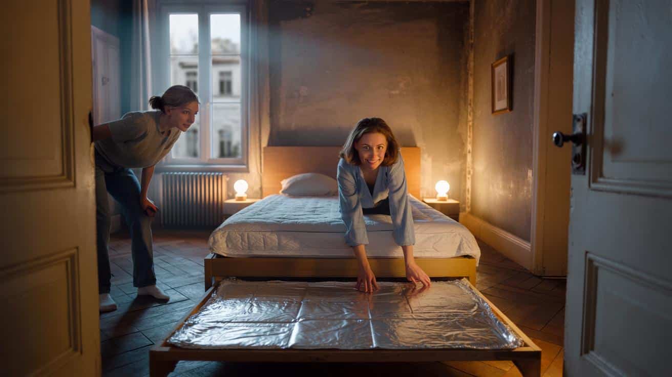 Położyłam folię aluminiową pod materac i po trzech tygodniach rachunki za ogrzewanie spadły o tyle że sąsiadka zapytała czy zmieniłam dostawcę