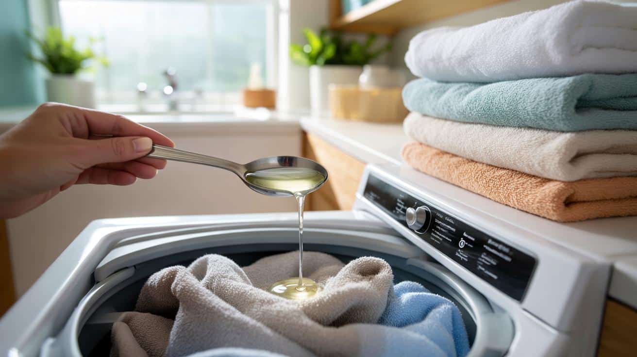 Dodaj łyżkę octu do prania raz w tygodniu i zobaczysz co stanie się z ręcznikami które od lat śmierdzą mimo że pierzesz je w 60 stopniach