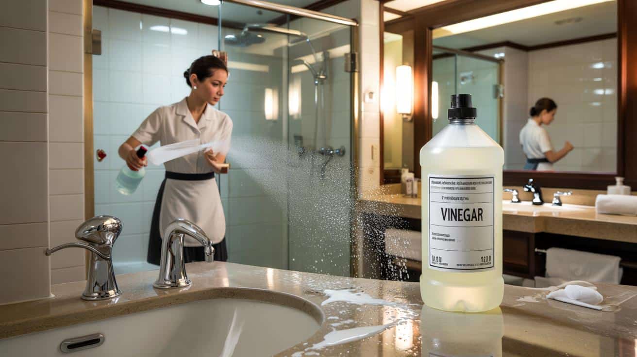 Sprzątaczka hotelu pięciogwiazdkowego ujawnia jedyną rzecz którą czyści się łazienki żeby błyszczały i którą masz w domu ale nigdy tak nie używasz