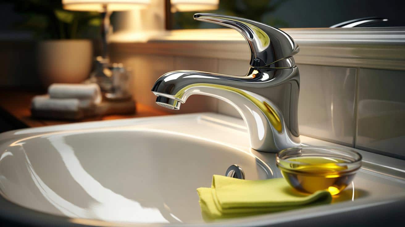 Sposób na to żeby nigdy więcej nie mieć wapiennych zacieków na baterii łazienkowej który stosują hydraulicy dla własnych mieszkań i który wymaga tylko jednej czynności raz w tygodniu przez 30 sekund