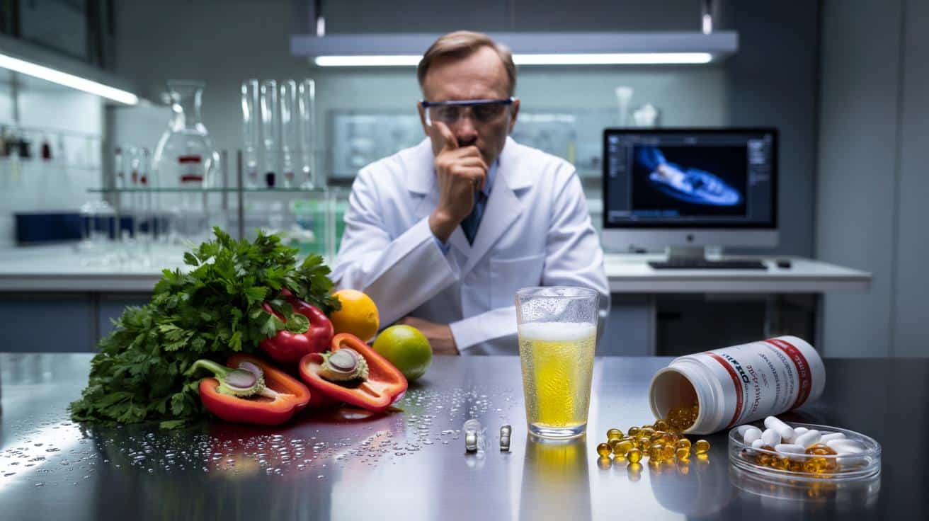 Biochemik z Politechniki Gdańskiej wyjaśnia dlaczego witamina C z tabletki musującej wchłania się gorzej niż z papryki i która forma suplementu jest według badań najskuteczniej przyswajana