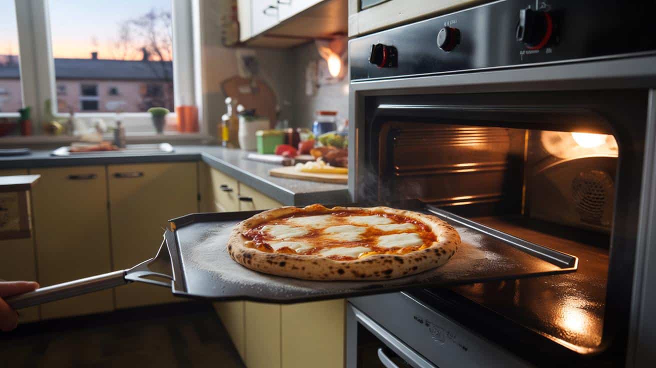 Sposób na to żeby pizza domowa miała chrupiące ciasto jak z pieca opalanego drewnem bez kamienia do pizzy który stosują Włosi mieszkający w Polsce i który polega na temperaturze blachy przed włożeniem