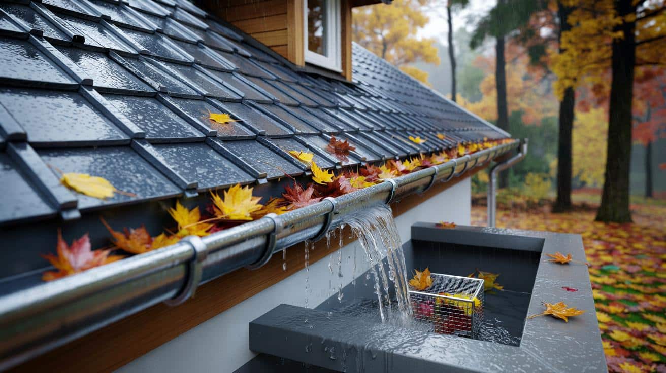 Sposób na to żeby rynny aluminiowe nie blokowały się liśćmi każdej jesieni bez siatki ochronnej która kosztuje kilkaset złotych i którą stosują dekarze przy renowacjach dachów powyżej 20 lat