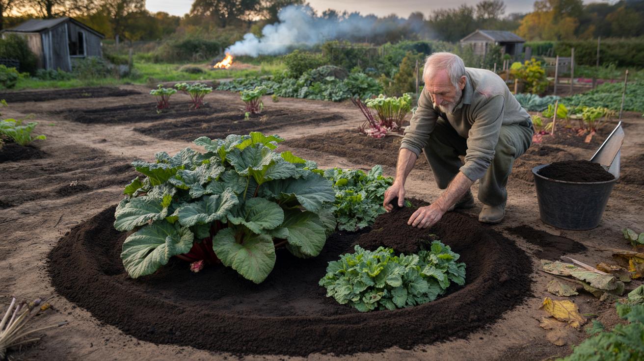Sposób na to żeby szczaw i rabarbar w ogrodzie dawały plony przez 20 lat bez przesadzania który stosują działkowcy i który polega na jednej czynności każdego września po ostatnim zbiorze liści