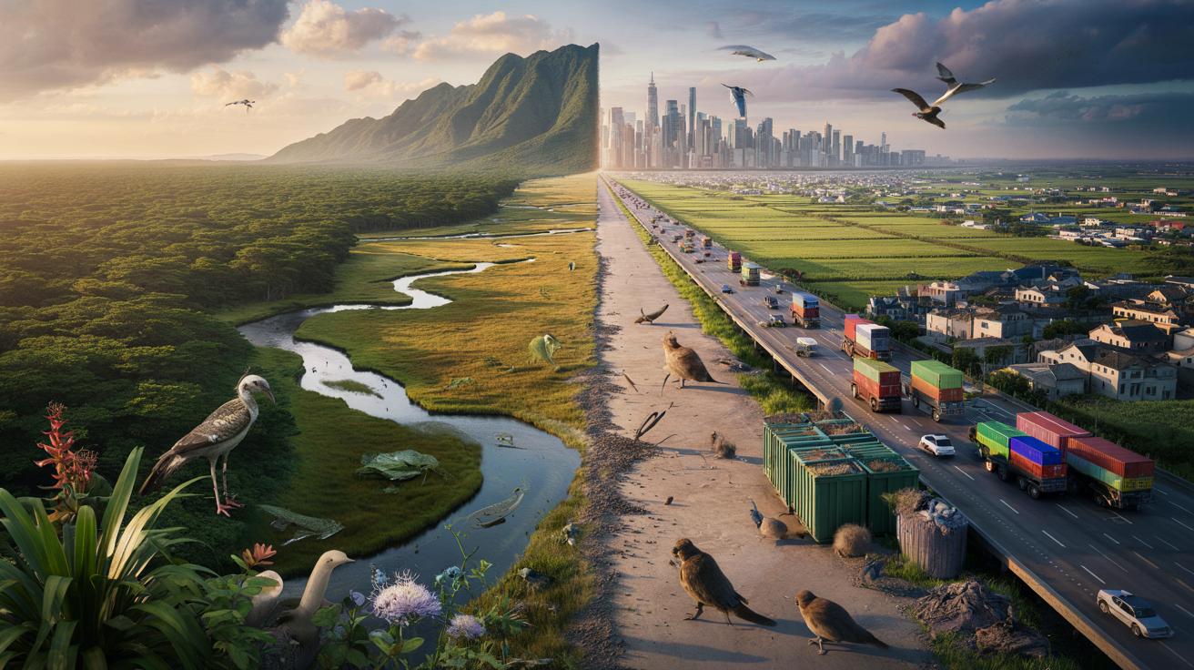 Era homogenoceńska pokazuje, jak działalność człowieka stopniowo ujednolica życie na Ziemi