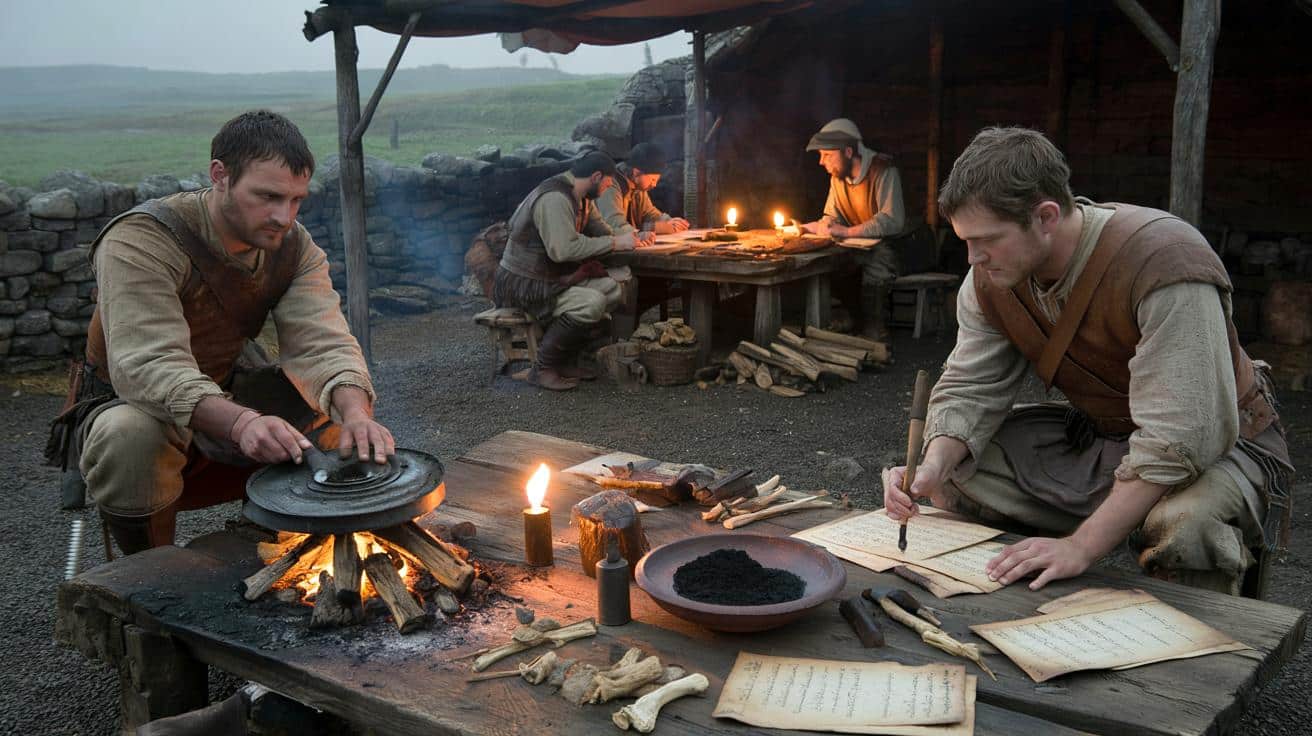 Na rubieżach Imperium Rzymu żołnierze sami produkowali atrament do pisania