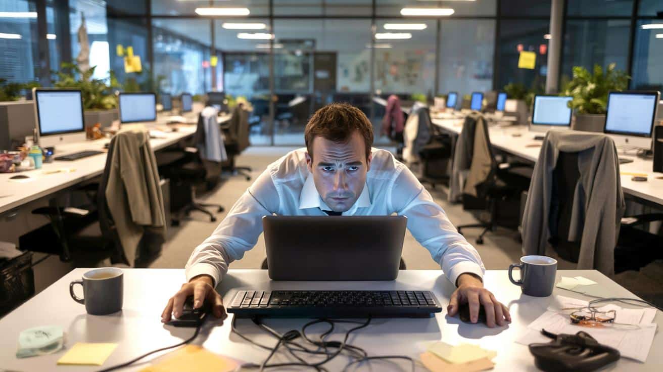 Naukowcy odkryli coś niepokojącego w sposobie, w jaki większość ludzi siedzi przy biurku