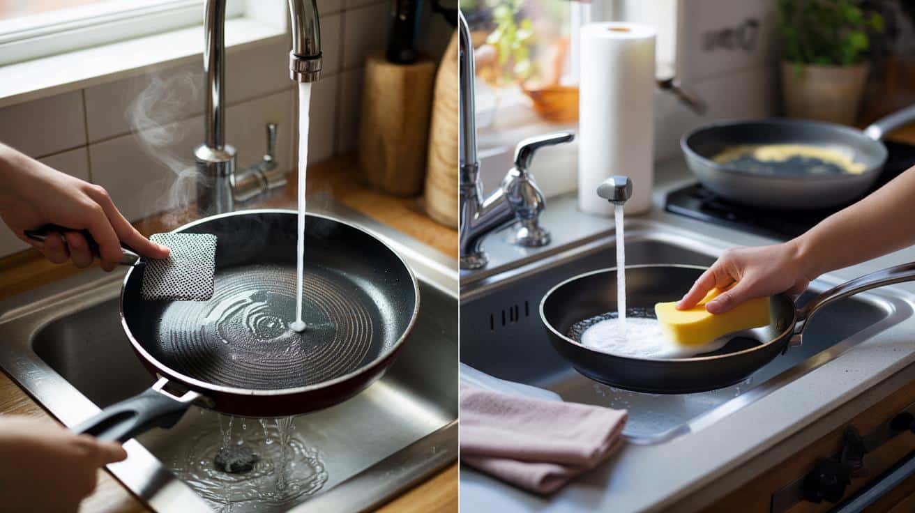 Większość ludzi robi to źle podczas mycia patelni – dlatego szybko się niszczy