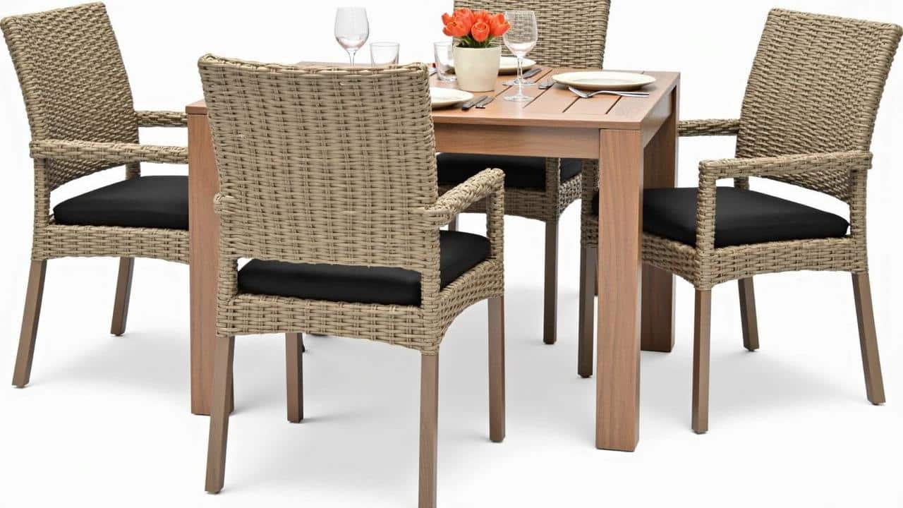 Zestaw bistro z Lidla za 54,99 £ jest idealny do małych ogrodów – i składa się, gdy potrzebujesz miejsca