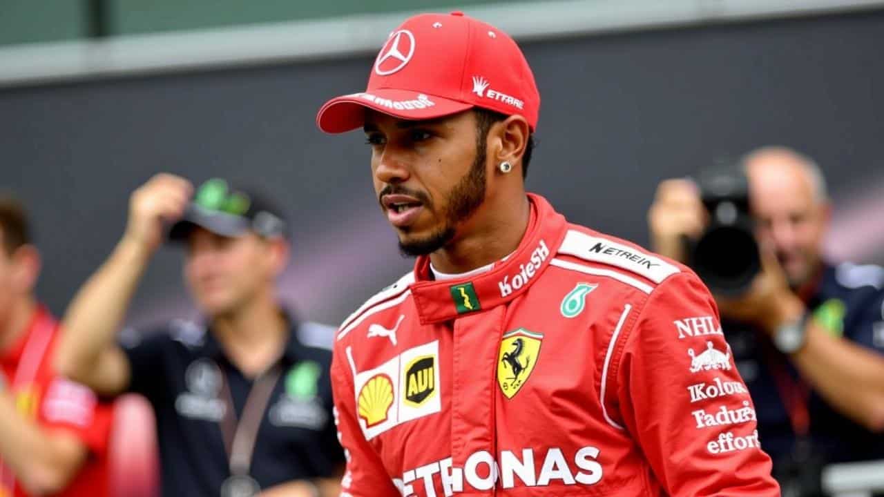 Lewis Hamilton zaskoczony decyzją Ferrari o porzuceniu tylnego skrzydła „Macarena”