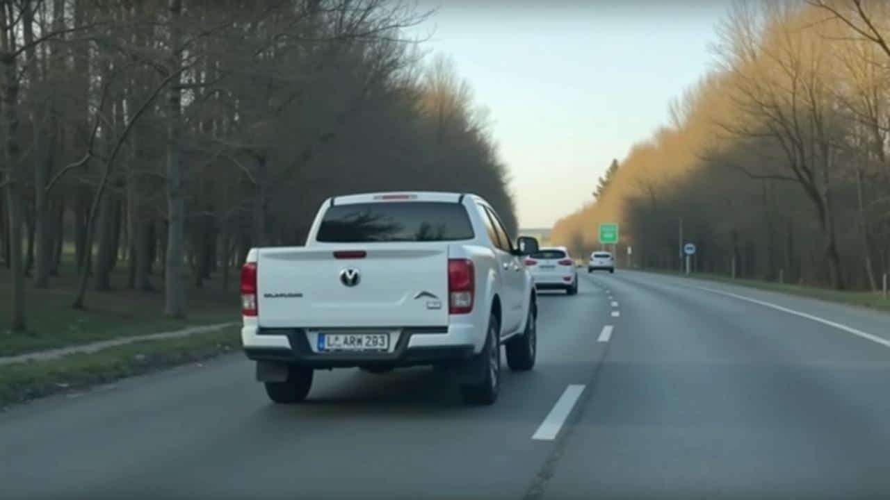 Użył swojego pick-upa, by zatrzymać auto kierowane przez nieprzytomnego kierowcę