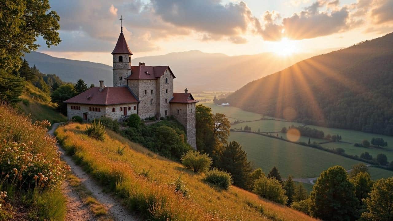 Julia Vignali i Kad Merad: ich dom w Burgundii