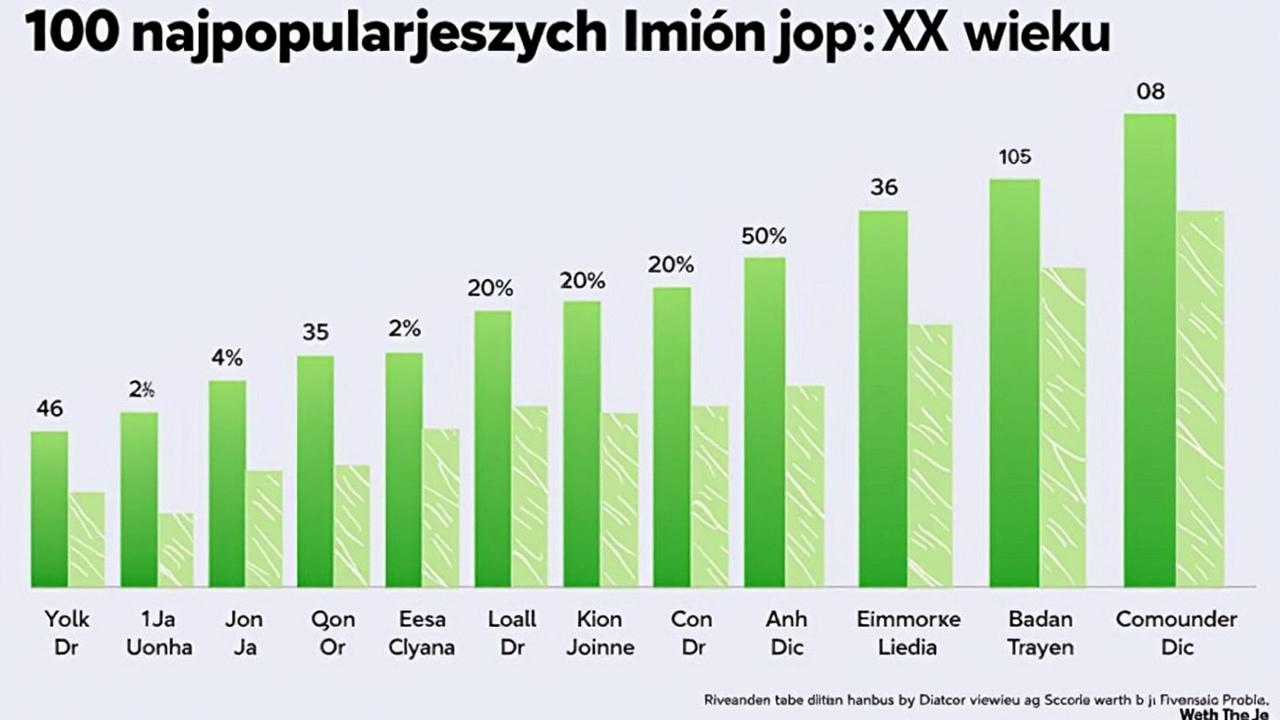 100 najpopularniejszych imion żeńskich XX wieku: poznaj ranking, który ukształtował kilka pokoleń