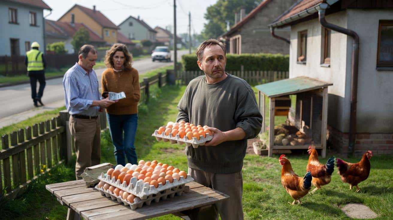 Mało kto o tym wie, ale sprzedawanie jajek od własnych kur sąsiadom może przysporzyć poważnych kłopotów, i oto dlaczego