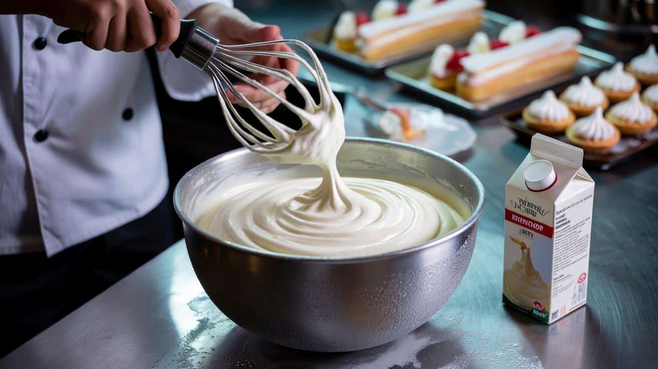 Sposób na to żeby śmietana kremówka ubijała się zawsze do sztywnej piany nawet gdy jest z najtańszej półki który stosują cukiernie i który polega na temperaturze sprzętu a nie na zawartości tłuszczu