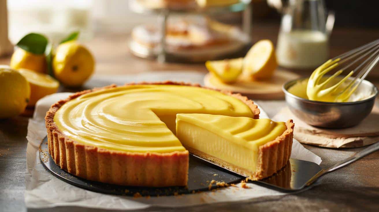 Sposób na to żeby tarta z kremem cytrynowym była kwaśna i kremowa jednocześnie który stosują cukiernie i który polega na dodaniu jednego składnika tłuszczowego do lemon curd w konkretnym momencie studzenia