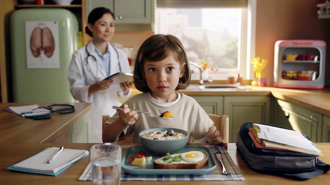 Pediatra wyjaśnia dlaczego dzieci które jedzą śniadanie w domu zamiast w szkole mają statystycznie lepsze wyniki sprawdzianów i który konkretny mechanizm neurochemiczny wiąże pierwszą poranną glukozę z koncentracją