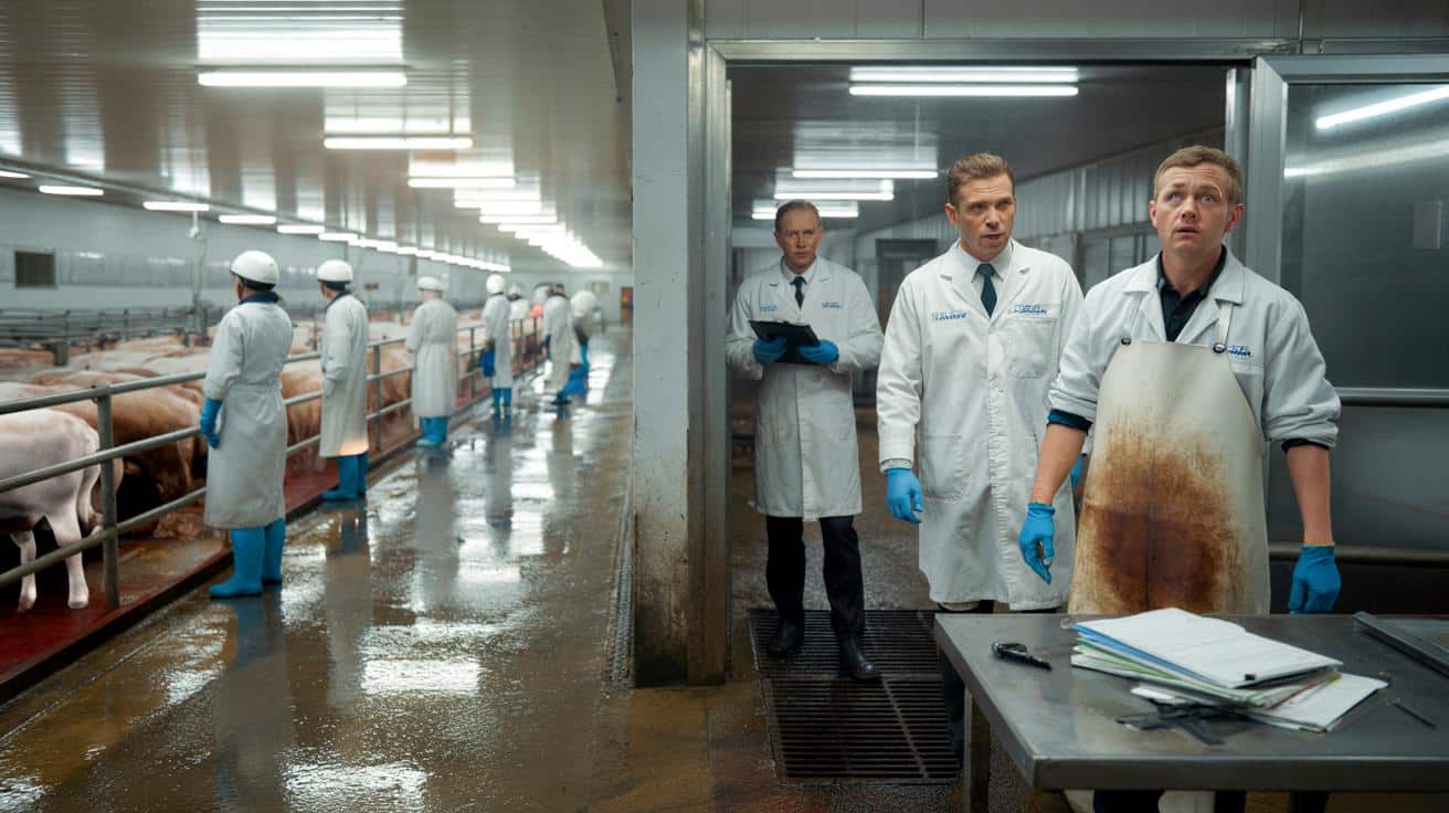 Były pracownik polskiego inspektoratu weterynarii wyjaśnia dlaczego kontrole w ubojniach są zawsze zapowiadane z wyprzedzeniem i co konkretnie zmienia się w procedurach gdy inspektor pojawi się bez uprzedzenia