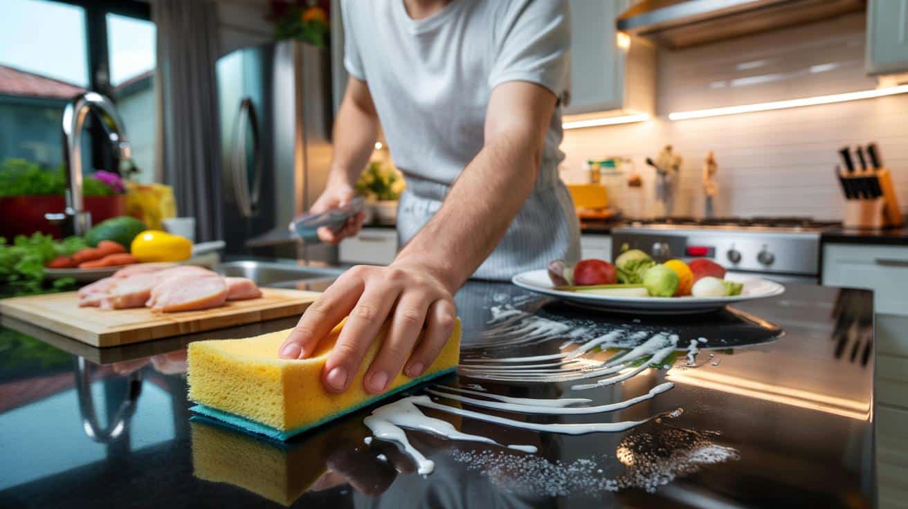 Większość ludzi robi to źle podczas sprzątania kuchni – dlatego bakterie się rozprzestrzeniają