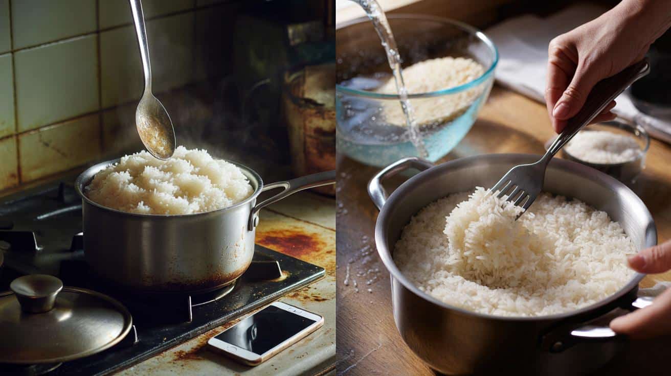 Większość ludzi robi to źle podczas gotowania ryżu – dlatego wychodzi zbyt kleisty