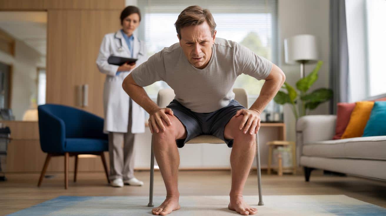 Lekarze ostrzegają: ten objaw podczas wstawania z krzesła może wskazywać na spadek kondycji mięśni