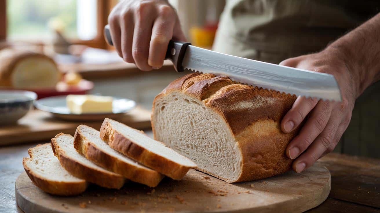 Większość ludzi robi to źle podczas krojenia chleba