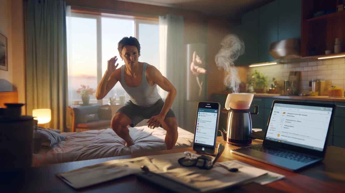 Naukowcy sprawdzili, jak krótkie poranne ćwiczenia wpływają na organizm i wyniki zaskakują